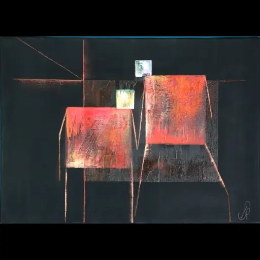 Les amoureux 35/45 cm
 - Agrandir l'image