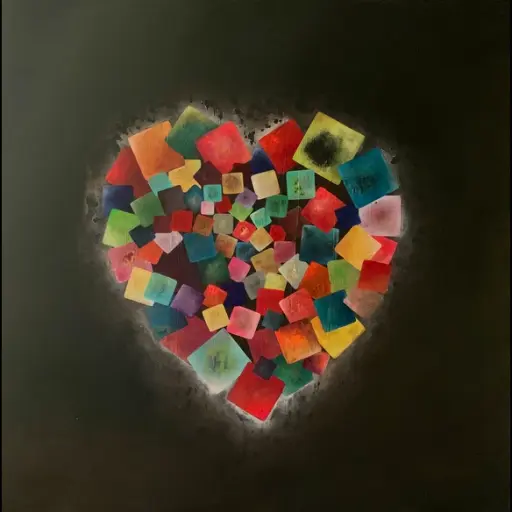 L'amour 80/80 cm
 - Agrandir l'image